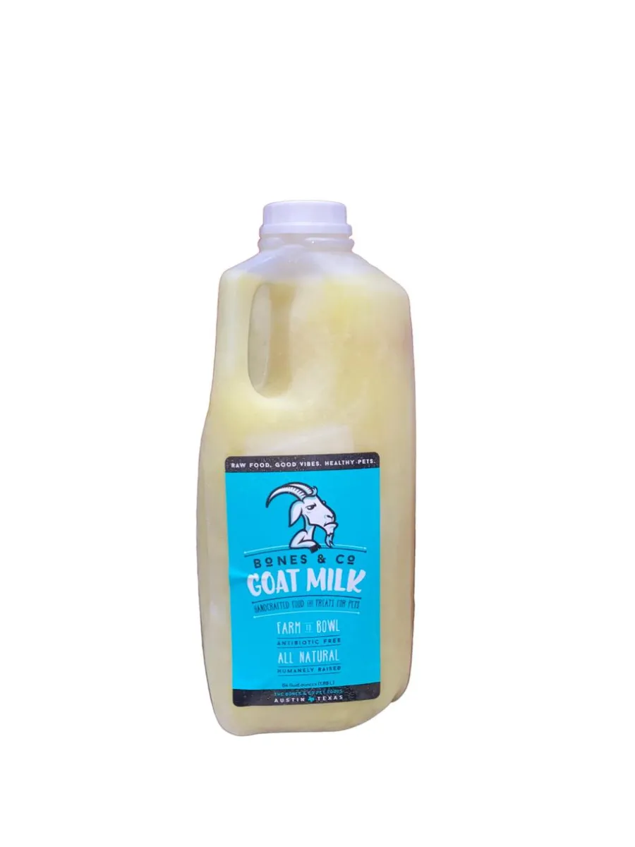 Sale Bones & Co Goat Milk Raw for Dogs & Cats, 64-oz