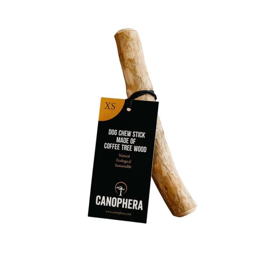Best Canophera Coffee Tree Wood Chew Stick Dog Treats, X-Small