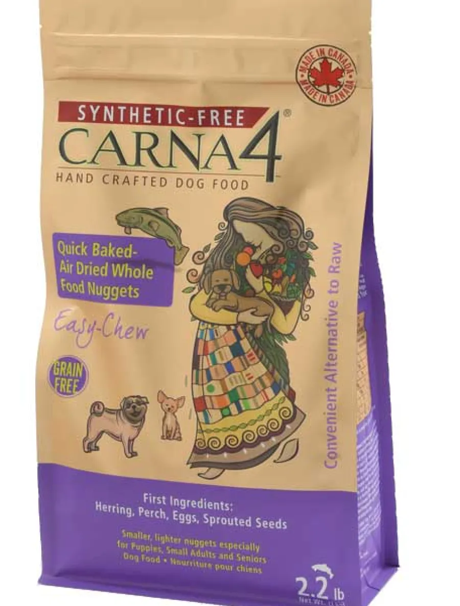 Flash Sale Carna4 Easy-Chew Quick Baked Fish Nuggets Grain-Free Air-Dried Dog Food, 2.2-lb