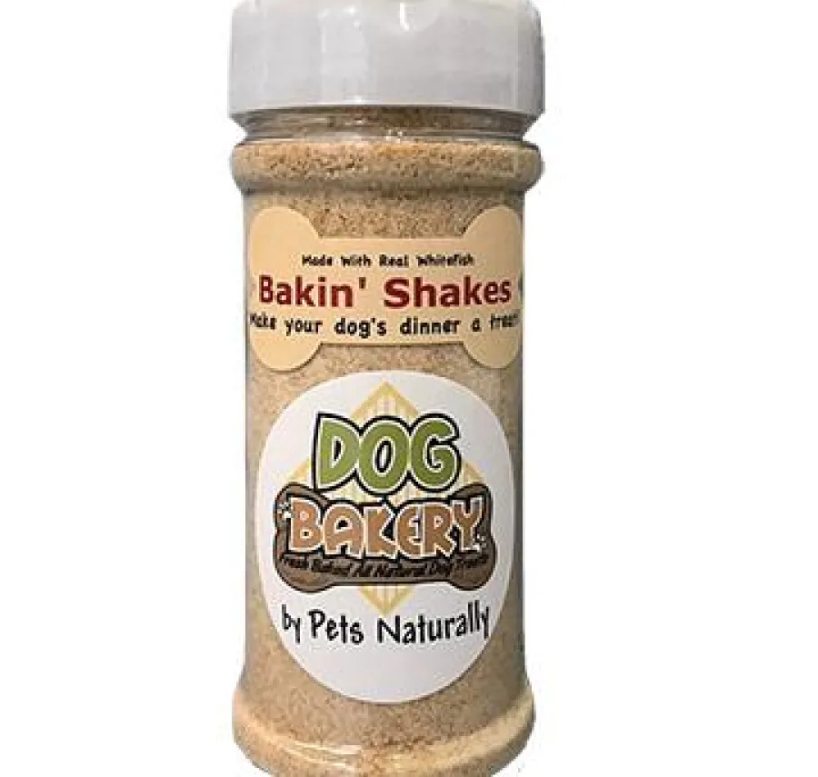 Online Dog Bakery by Pets … Dog Bakery by Pets Naturally Bakin' Shakes Fish Dog Food Topper, 8-oz