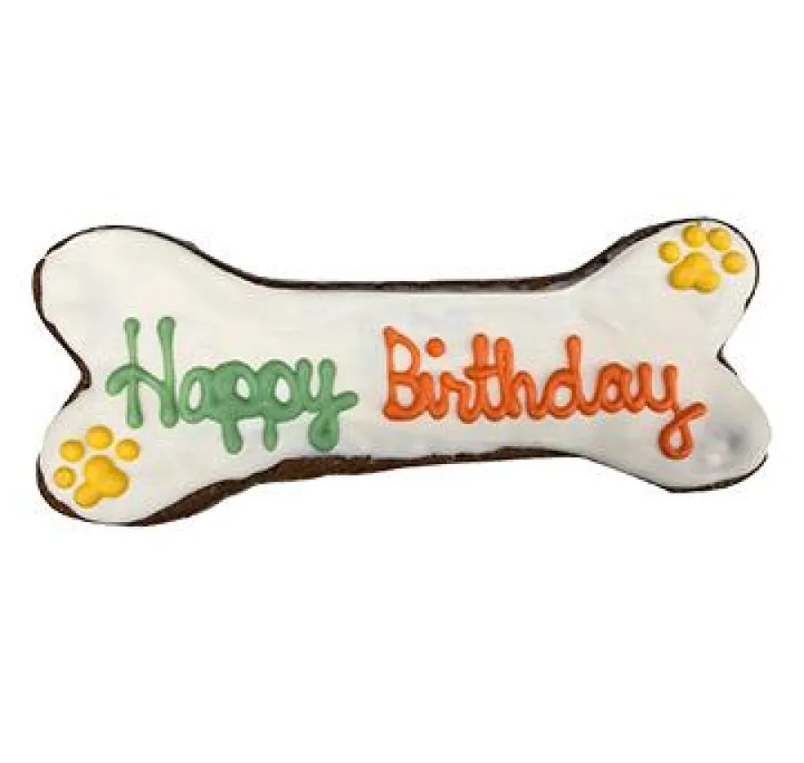 New Dog Bakery by Pets … Dog Bakery by Pets Naturally Birthday Jumbo Bone Dog Treats, 8-in