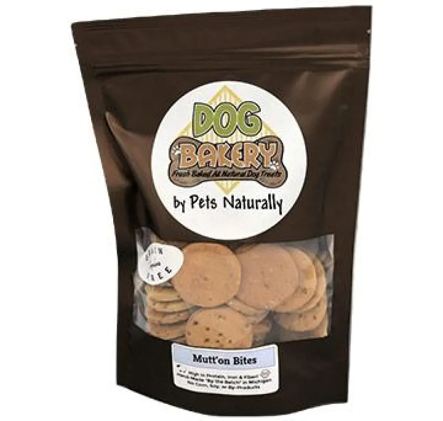 Outlet Dog Bakery by Pets … Dog Bakery by Pets Naturally Mutt'on Bites Dog Treats, 8-oz