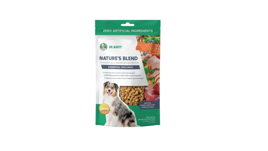 Best Sale Dr. Marty Nature's Blend Essential Wellness Freeze-Dried Dog Food, 6-oz