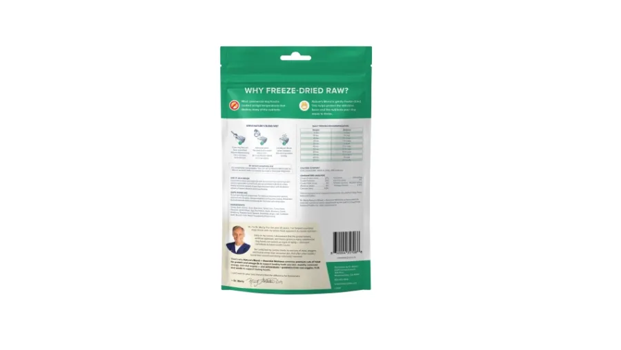 Best Sale Dr. Marty Nature's Blend Essential Wellness Freeze-Dried Dog Food, 6-oz