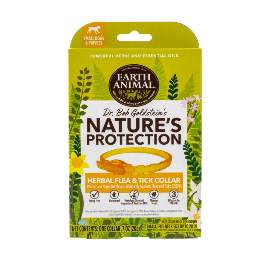 Flash Sale Earth Animal Nature's Protection Flea & Tick Prevention Herbal Collar for Small Dogs & Puppies