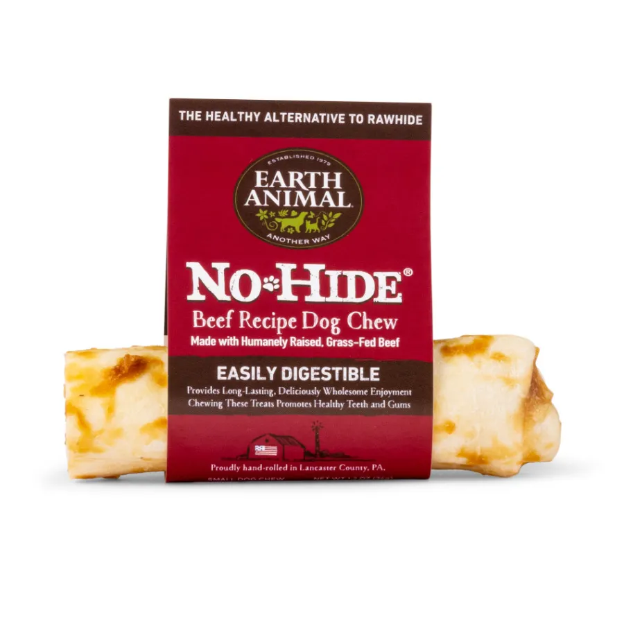 Sale Earth Animal No-Hide Beef Chew Dog Treat, Small