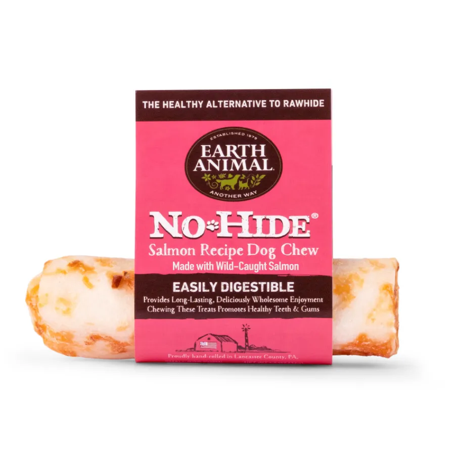 Fashion Earth Animal No-Hide Salmon Chew Dog Treat, Small