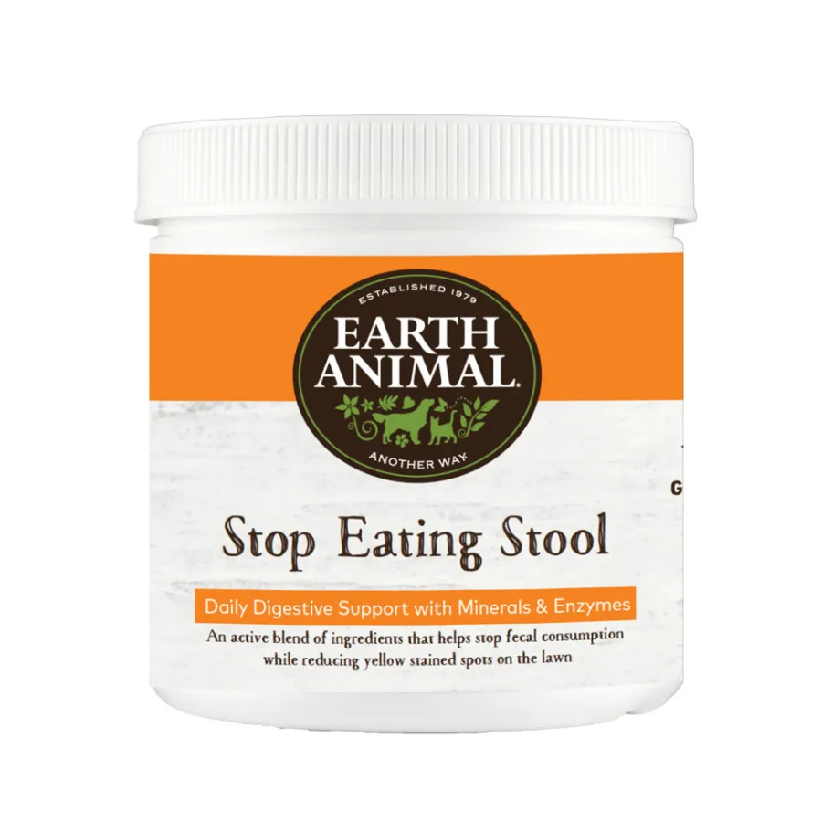 Sale Earth Animal Stop Eating Stool Nutritional Supplement, 8-oz