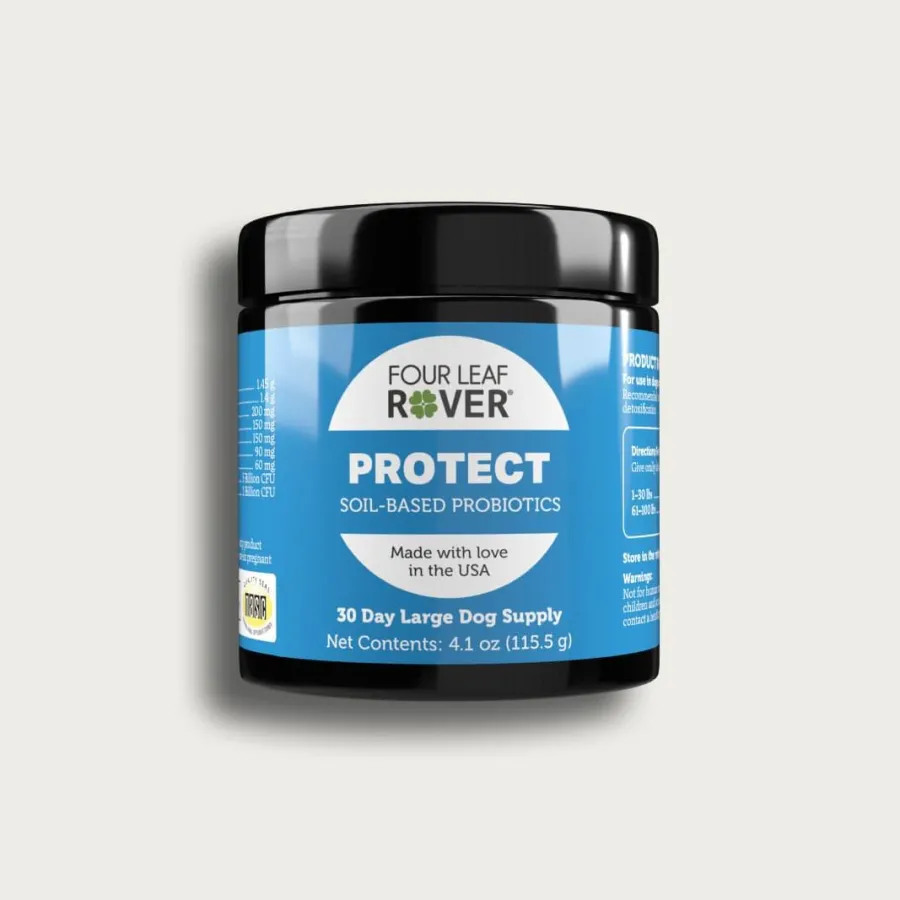 Shop Four Leaf Rover Protect Soil-Based Probiotics Dog Supplement, 4.1-oz