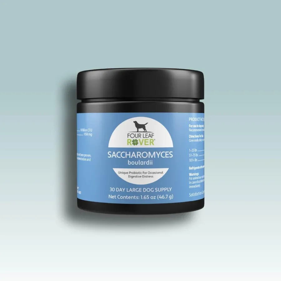 Sale Four Leaf Rover Saccharomyces Boulardii Dog Supplement, 46.7-gram