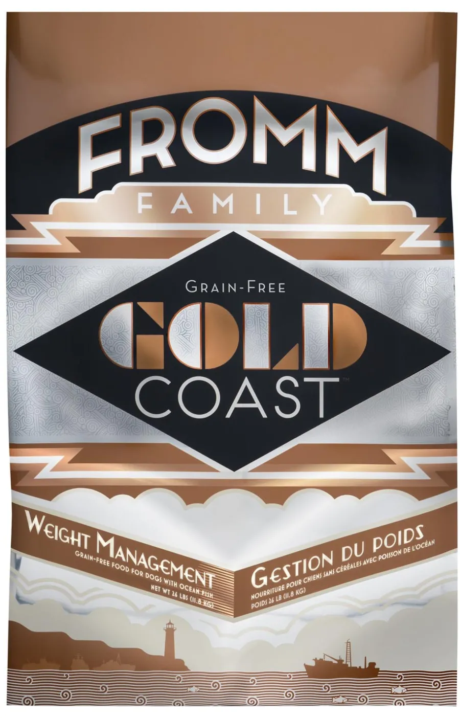 Fashion Fromm Family Gold Coast Weight Management Dry Dog Food, 4-lb