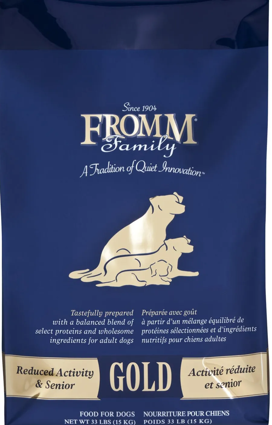Hot Fromm Family Gold Reduced Activity & Senior Dry Dog Food, 5-lb