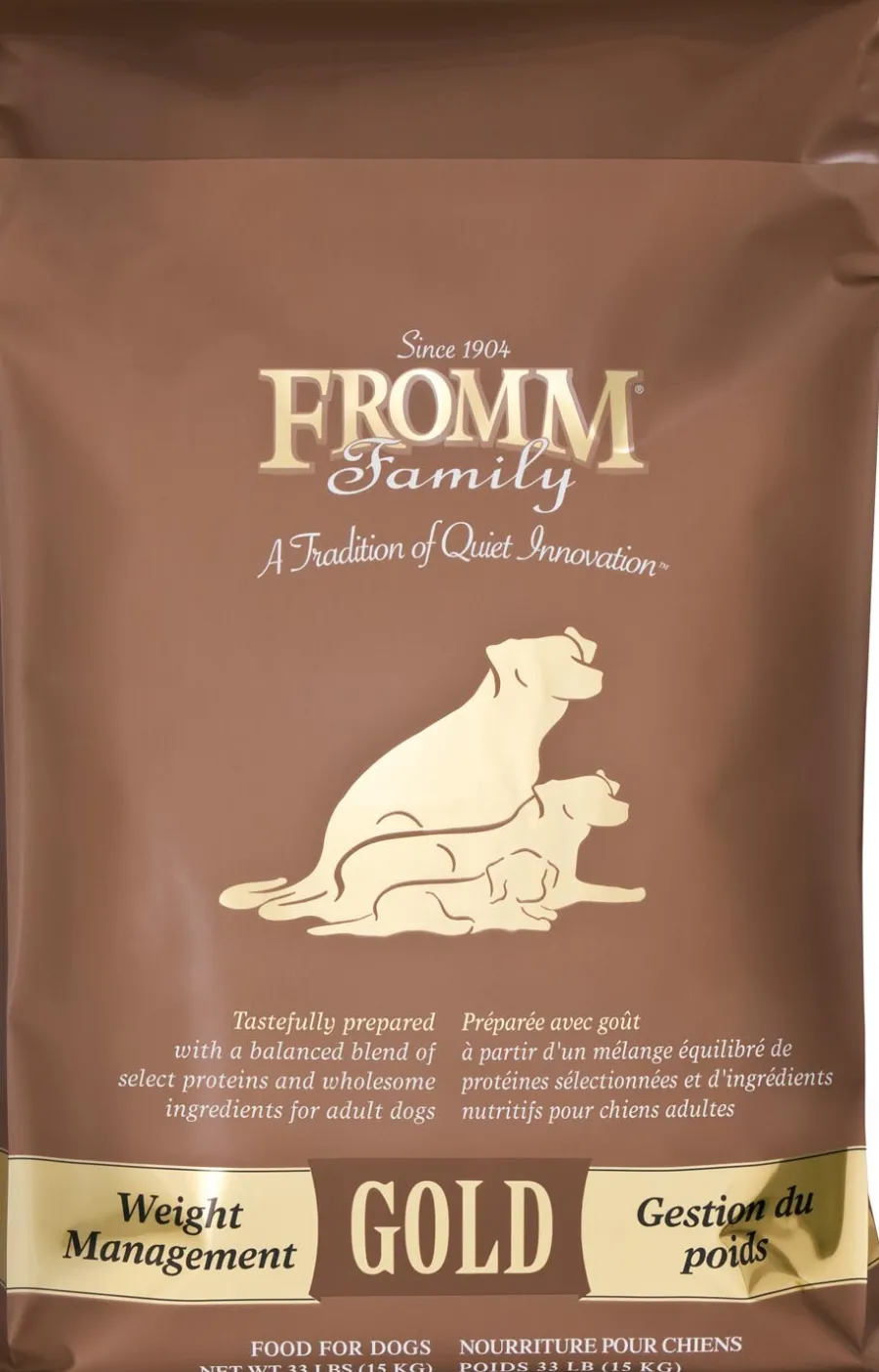 Outlet Fromm Family Gold Weight Management Dry Dog Food, 5-lb