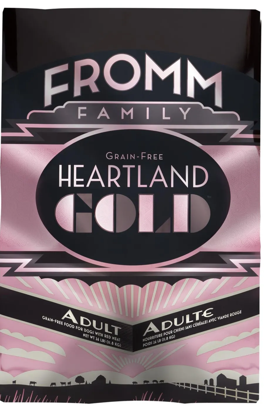 New Fromm Family Heartland Gold Adult Dry Dog Food, 4-lb