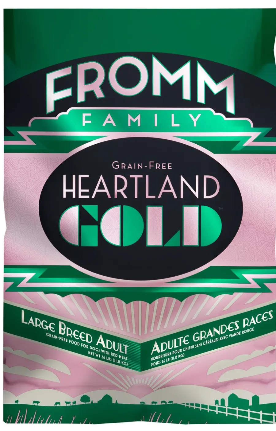 Hot Fromm Family Heartland Gold Large Breed Adult Dry Dog Food, 12-lb