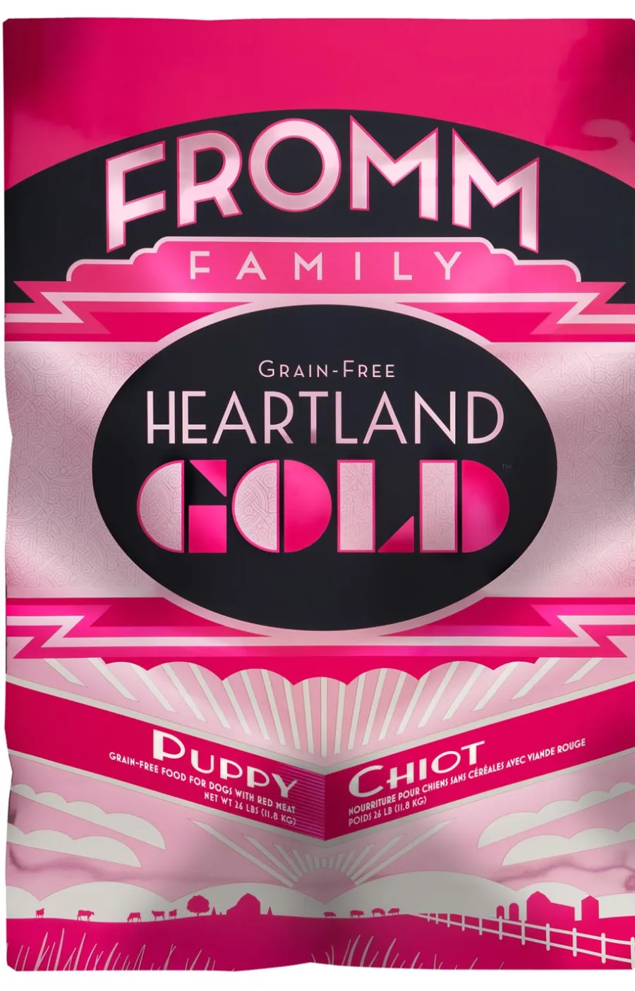 New Fromm Family Heartland Gold Puppy Dry Dog Food, 26-lb