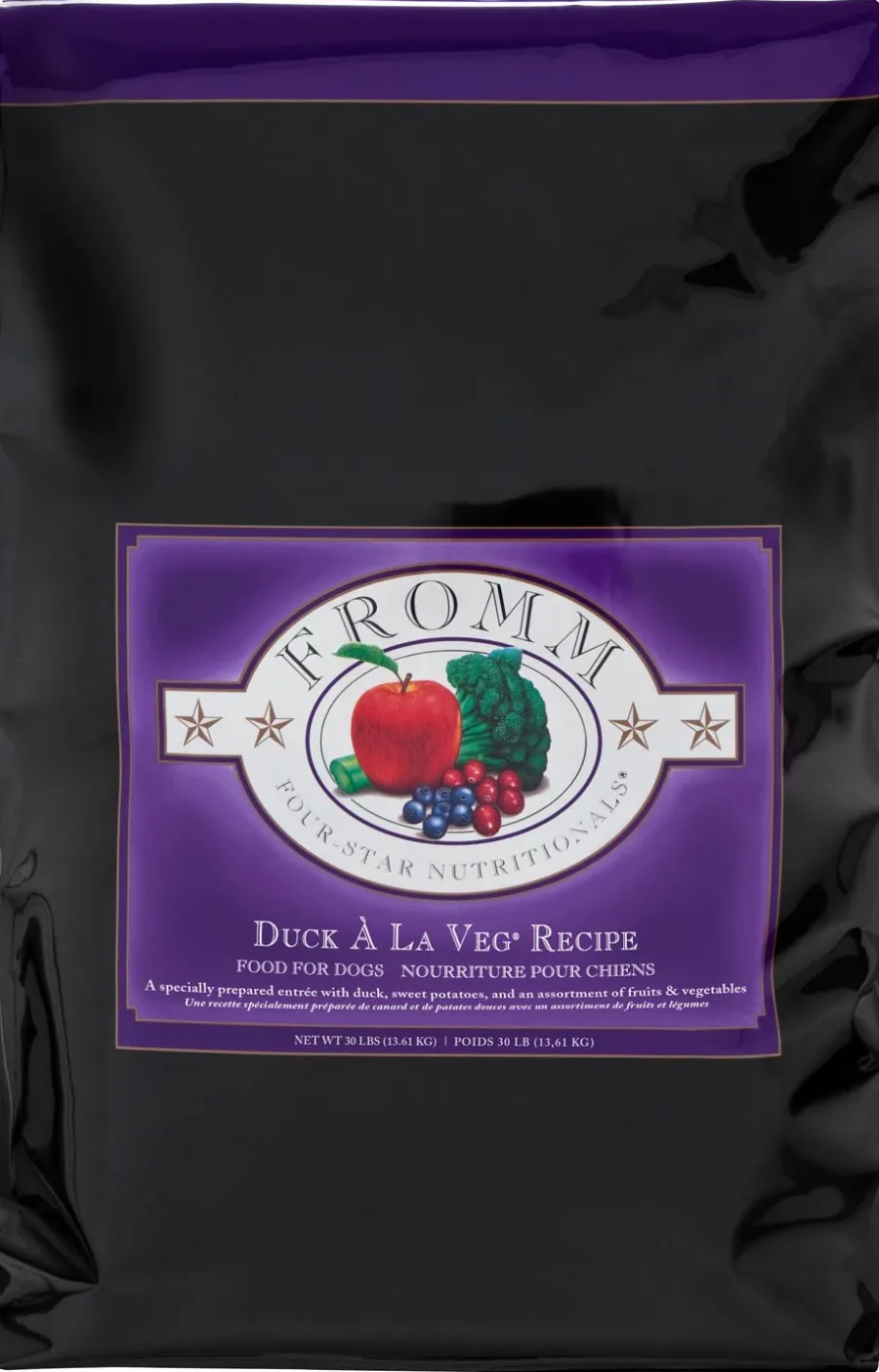Best Fromm Four-Star Nutritionals Duck A La Veg Dry Dog Food, 4-lb