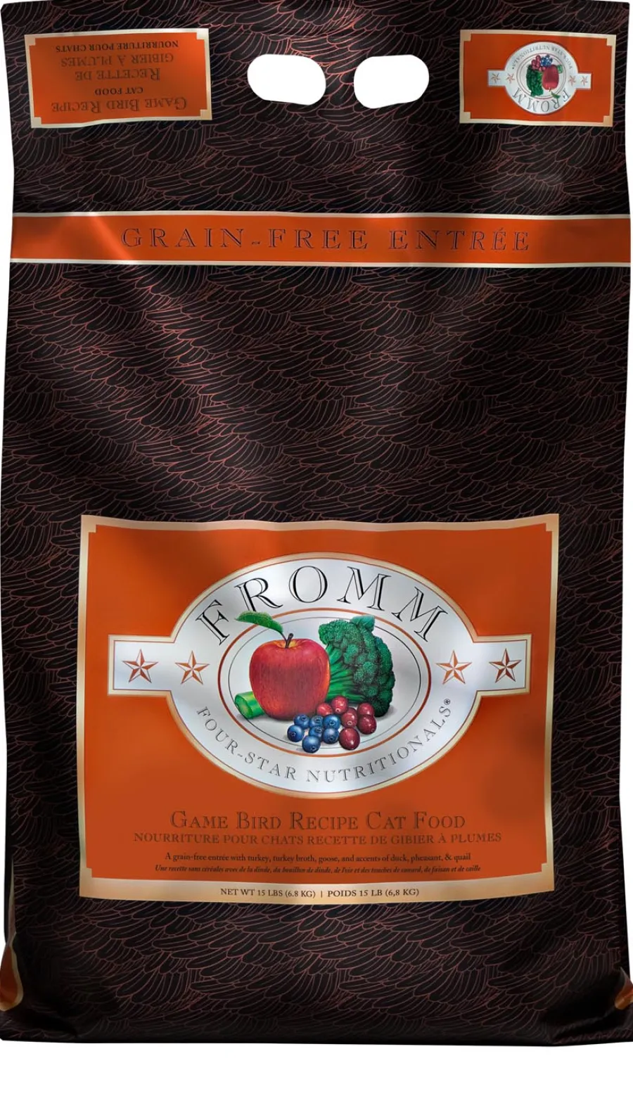 Shop Fromm Four-Star Nutritionals Game Bird Recipe Dry Cat Food, 4-lb