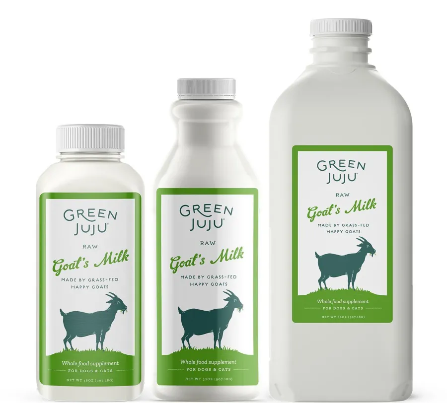 Flash Sale Green Juju Raw Goat's Milk Whole Food Supplement for Dogs & Cats, 16-oz