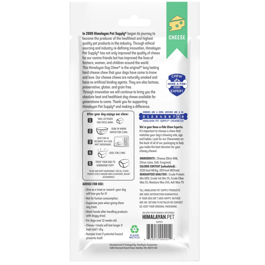 Cheap Himalayan Pet Supply Dog Chew, Cheese, Medium