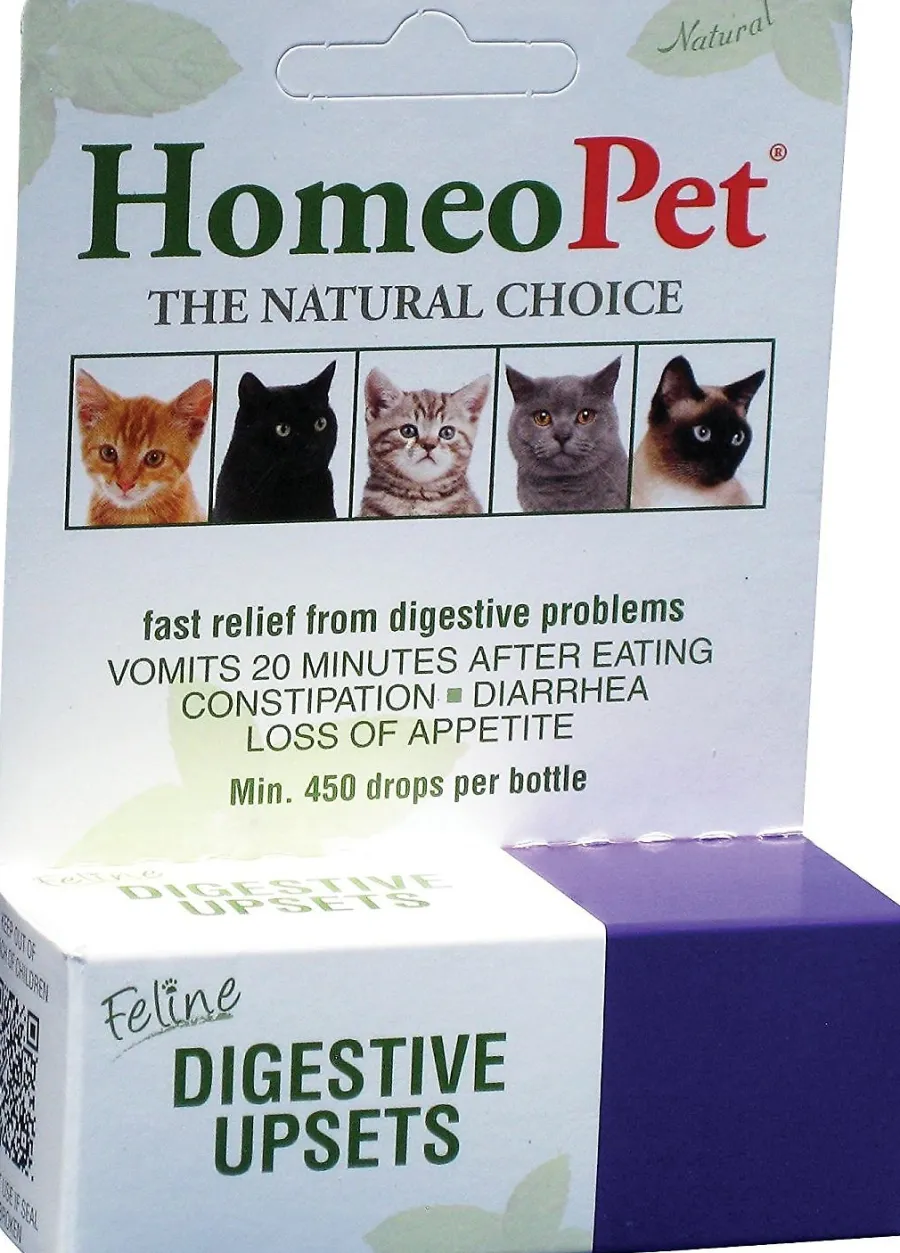 Shop HomeoPet Feline Digestive Upsets Cat Supplement, 450 drops