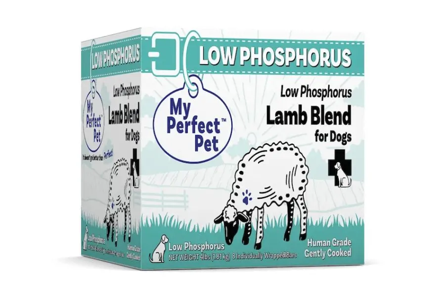 Store My Perfect Pet Low Phosphorus Lamb & Rice Frozen Dog Food, 4-lb