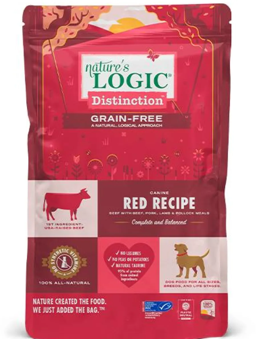 Cheap Nature's Logic Distinction Red Grain-Free Dry Dog Food, 4.4-lb