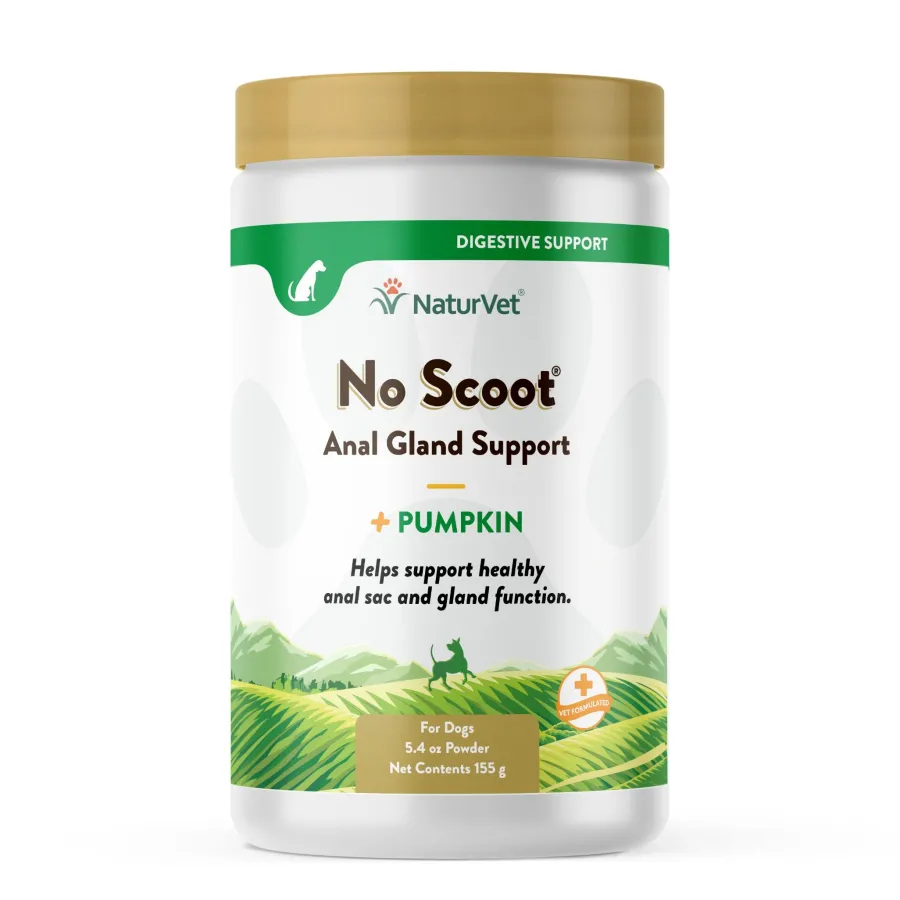 Cheap NaturVet No Scoot Plus Pumpkin Powder Dog Supplement, 5.4-oz