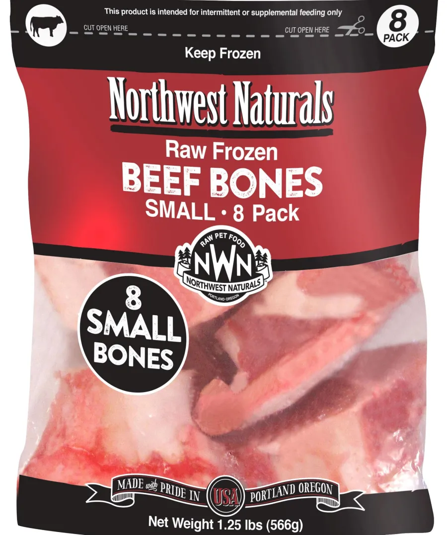 Shop Northwest Naturals Raw Beef Bone Dog Treats, Small, 8-pk
