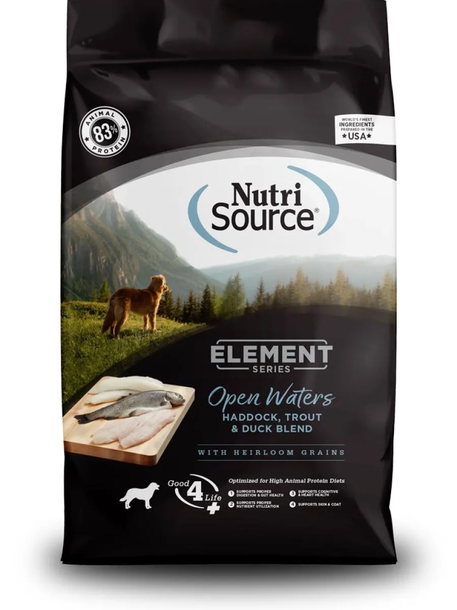 Cheap NutriSource Element Open Waters Dry Dog Food, 24-lb