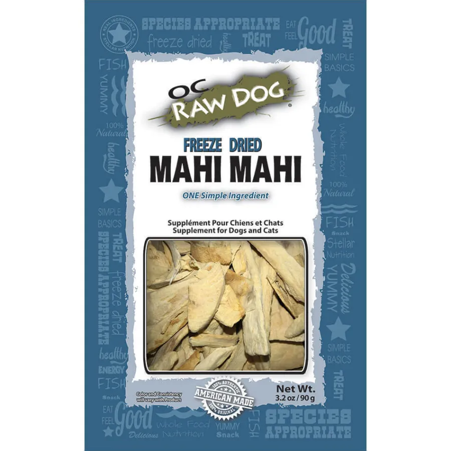 Sale OC Raw Dog Mahi Mahi Freeze-Dried Treats, 3.2-oz