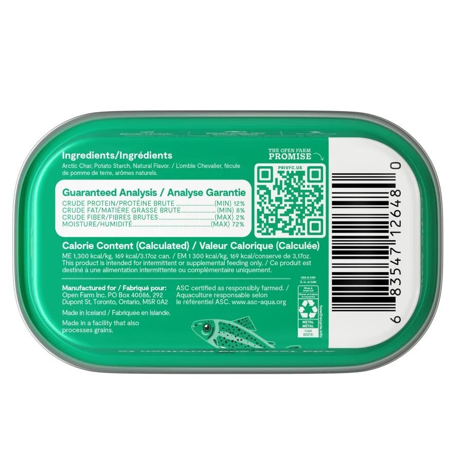 Cheap Open Farm Arctic Char Wet Cat Food Topper, 3.17-oz