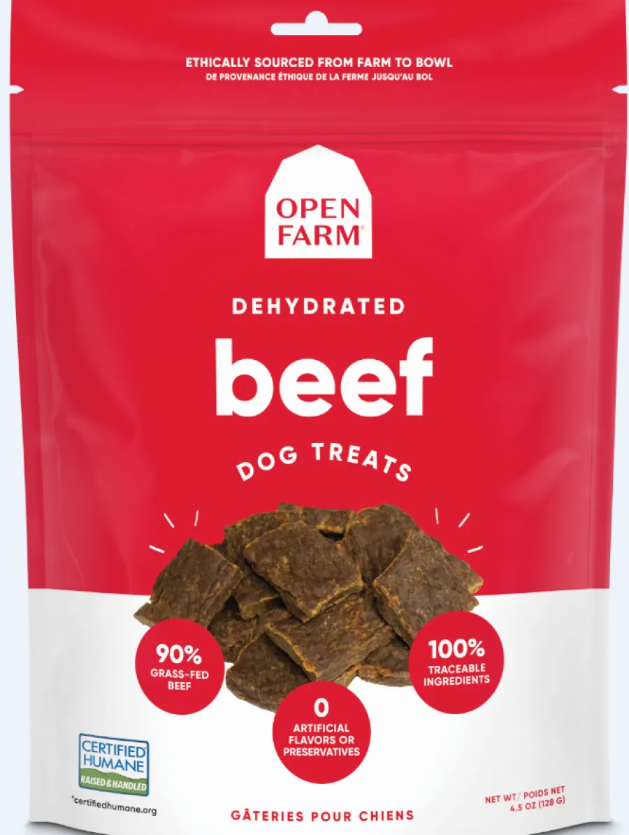 Shop Open Farm Beef Dehydrated Dog Treats, 4.5-oz