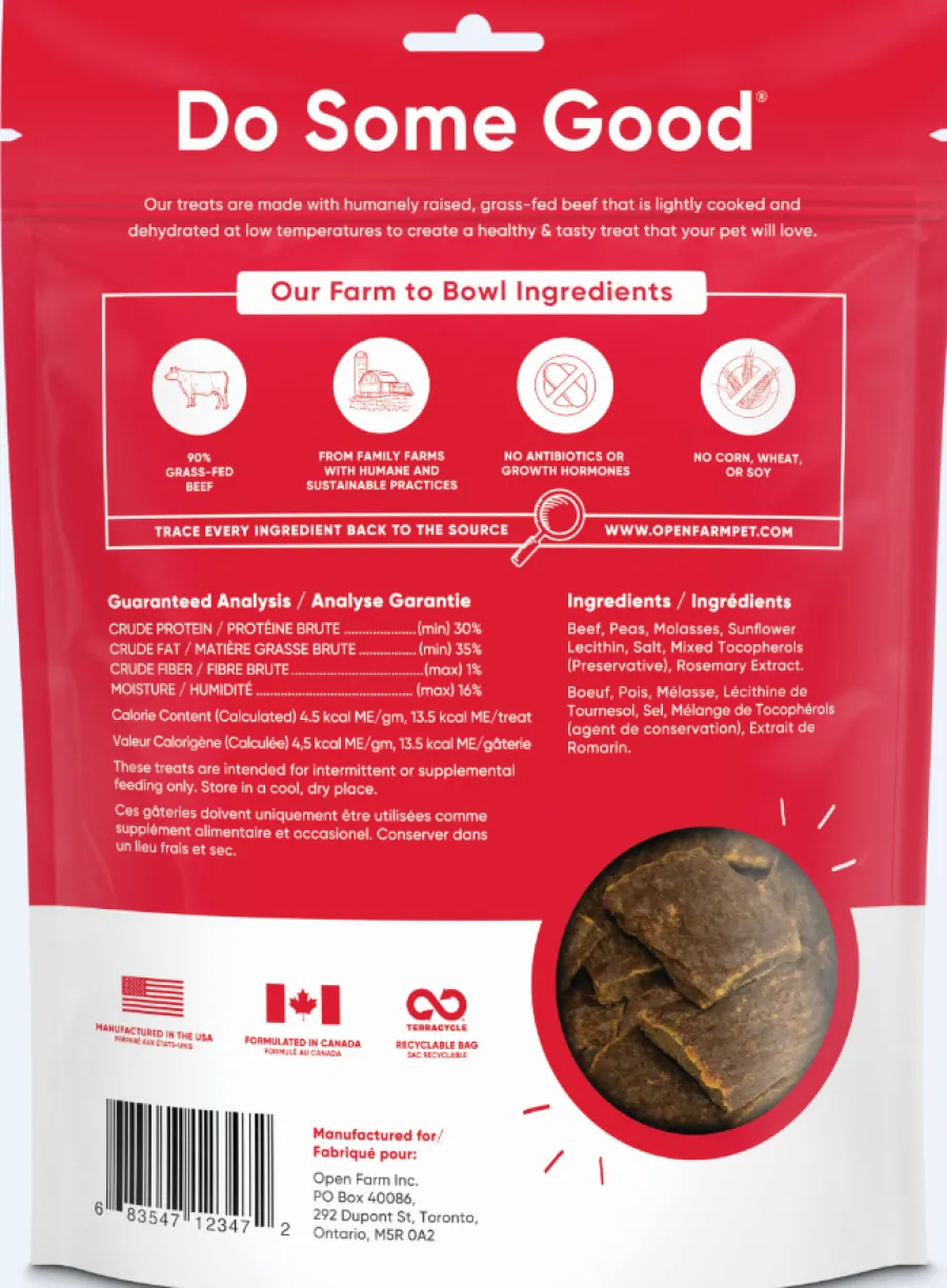 Shop Open Farm Beef Dehydrated Dog Treats, 4.5-oz