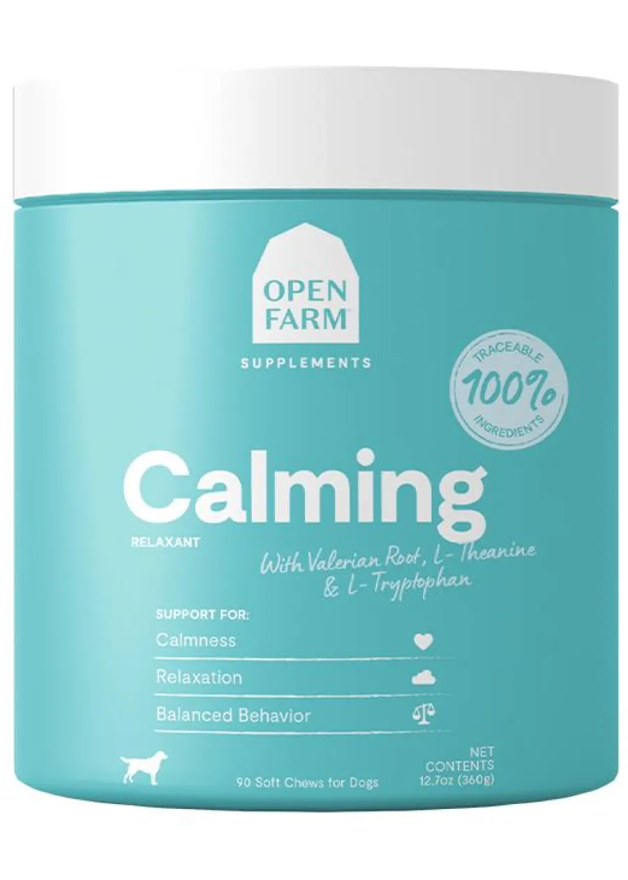 Fashion Open Farm Calming Chews Dog Supplement, 90-count