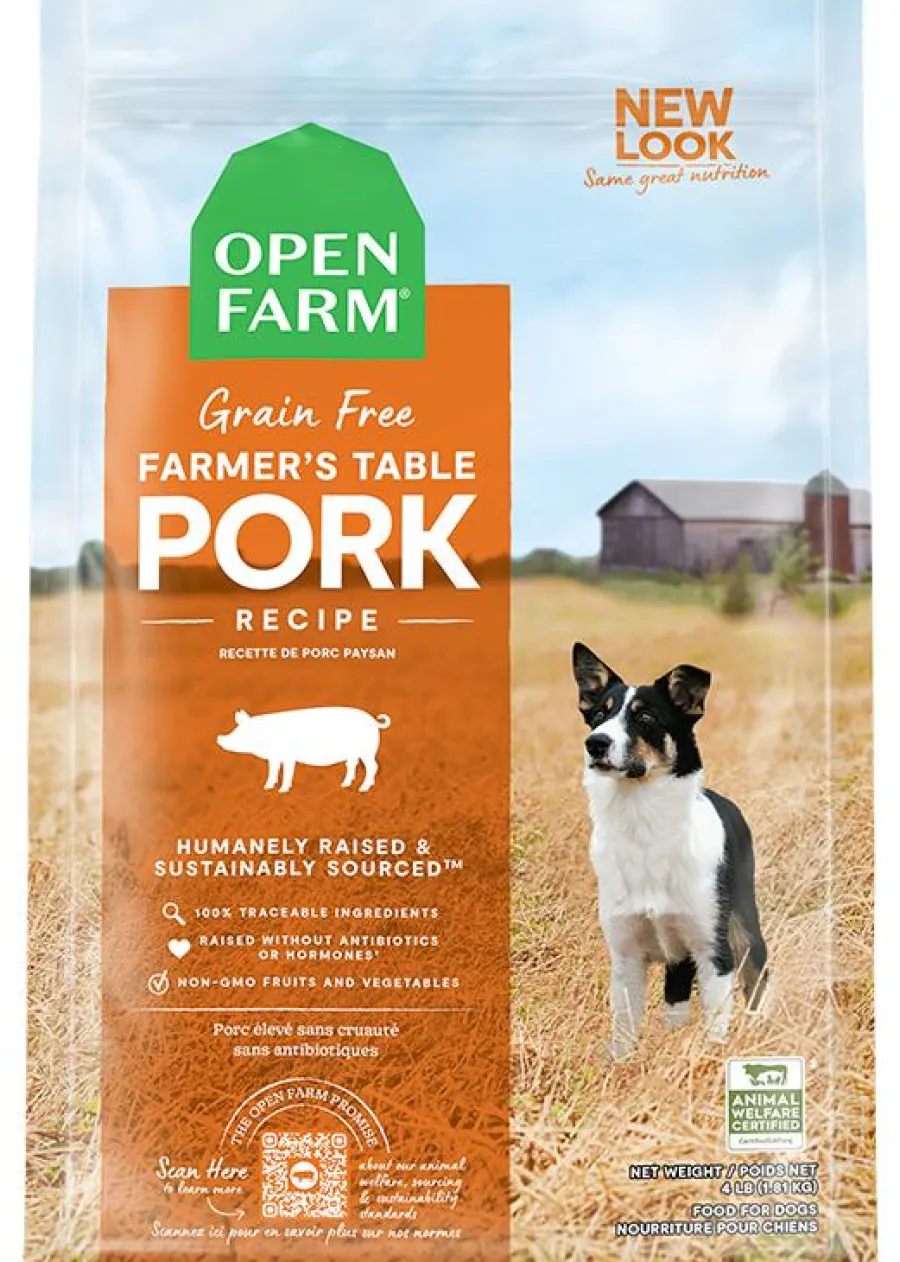 Best Open Farm Farmer's Table Pork Grain-Free Dry Dog Food, 22-lb