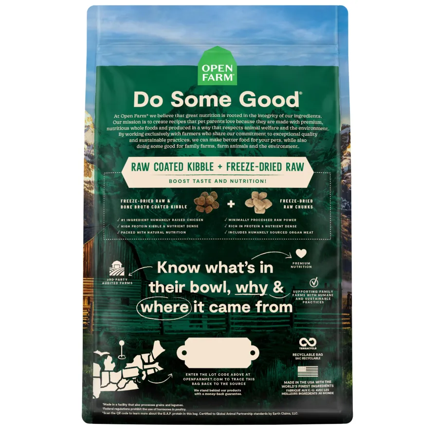 Flash Sale Open Farm RawMix Open Prairie Grain-Free Dry Dog Food, 3.5-lb