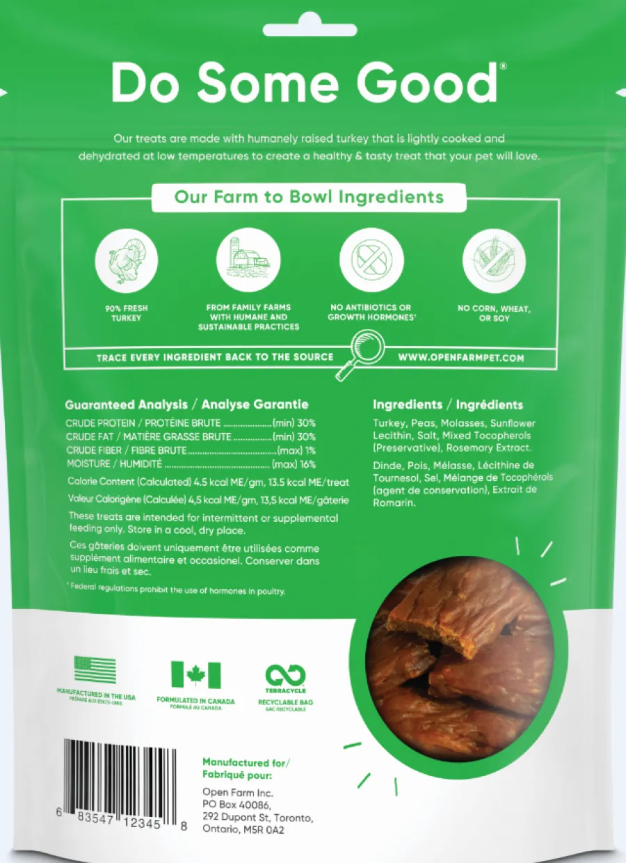Flash Sale Open Farm Turkey Dehydrated Dog Treats, 4.5-oz