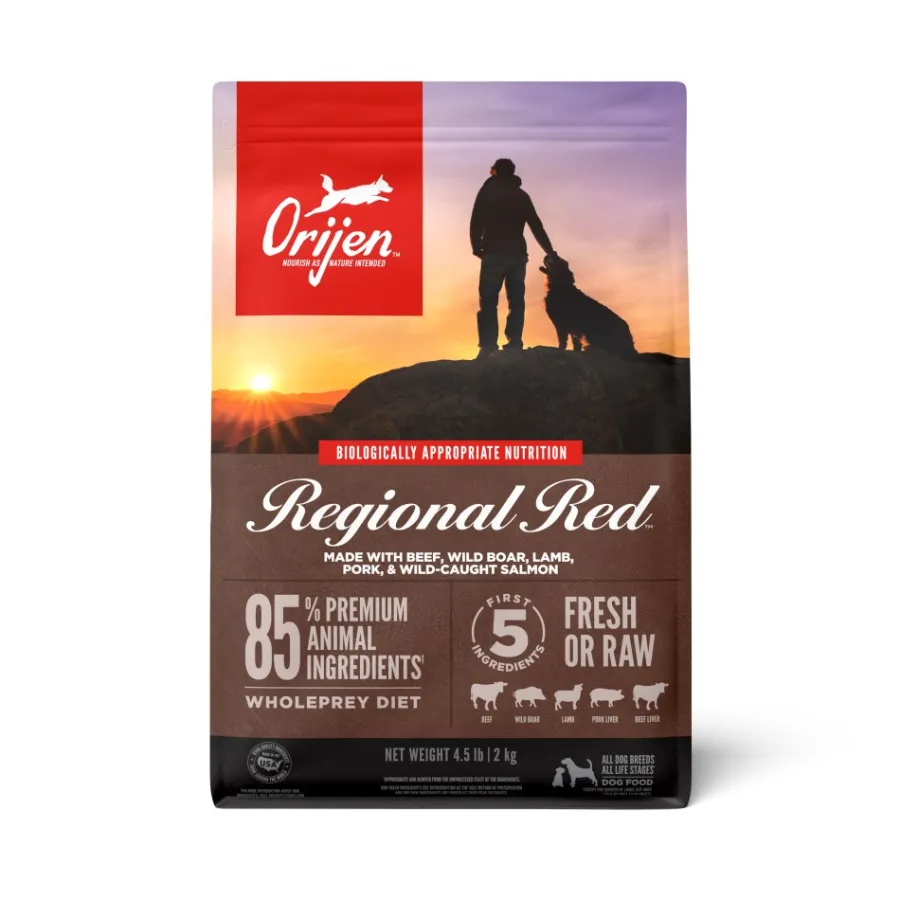 Sale ORIJEN Regional Red Grain-Free Dry Dog Food, 4.5-lb
