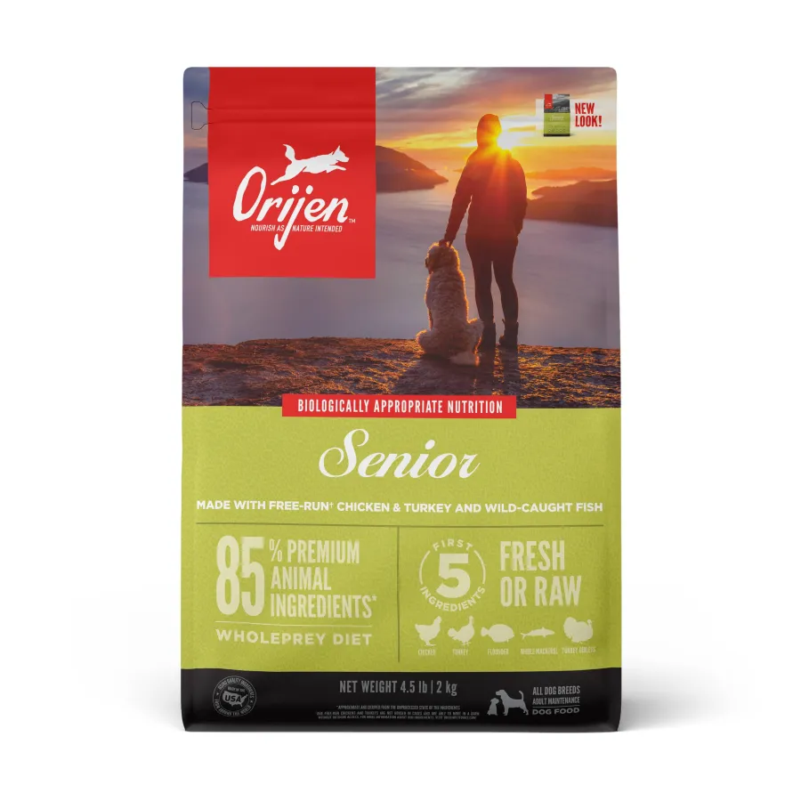 Cheap ORIJEN Senior Grain-Free Dry Dog Food, 4.5-lb