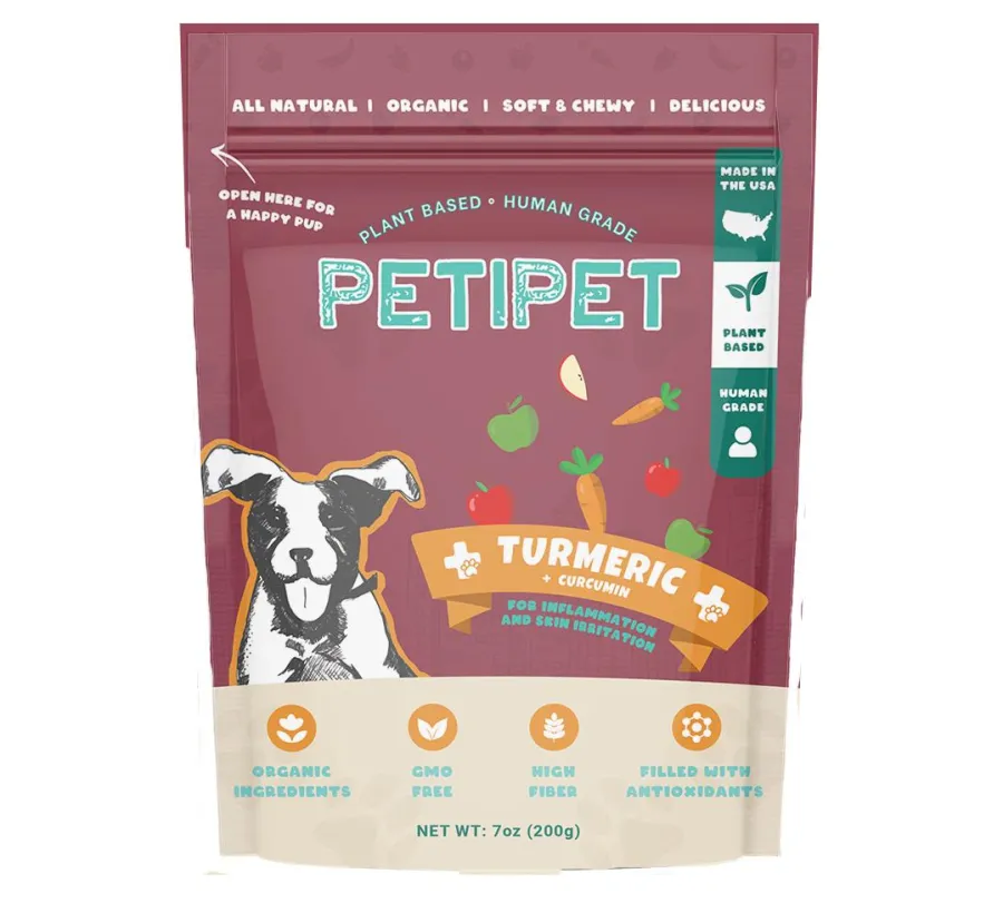 Fashion Petipet Turmeric Dog Treats, 7-oz