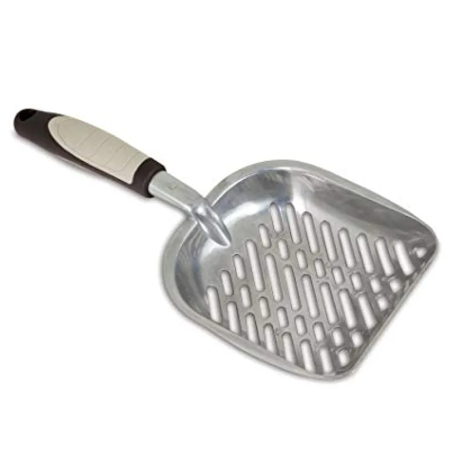 Cheap Petmate Metal Cat Litter Scoop, Brown