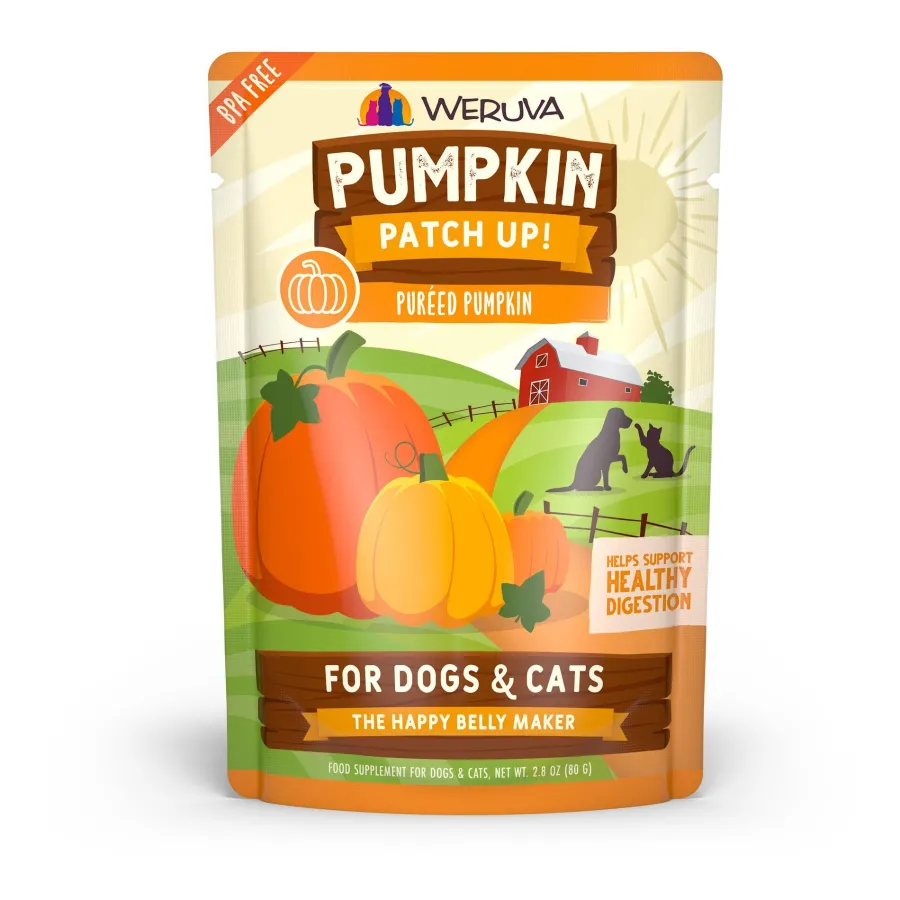 Sale Weruva Pumpkin Patch Up Puréed Pumpkin Dog & Cat Supplement, 2.8-oz
