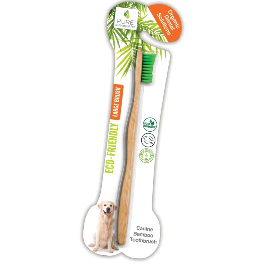 Cheap Pure and Natural Pet Pure and Natural Canine Bamboo Toothbrush, Small