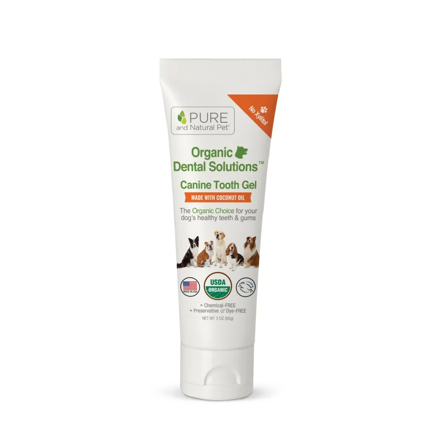 Online Pure and Natural Pet Canine Tooth Gel, 3-oz