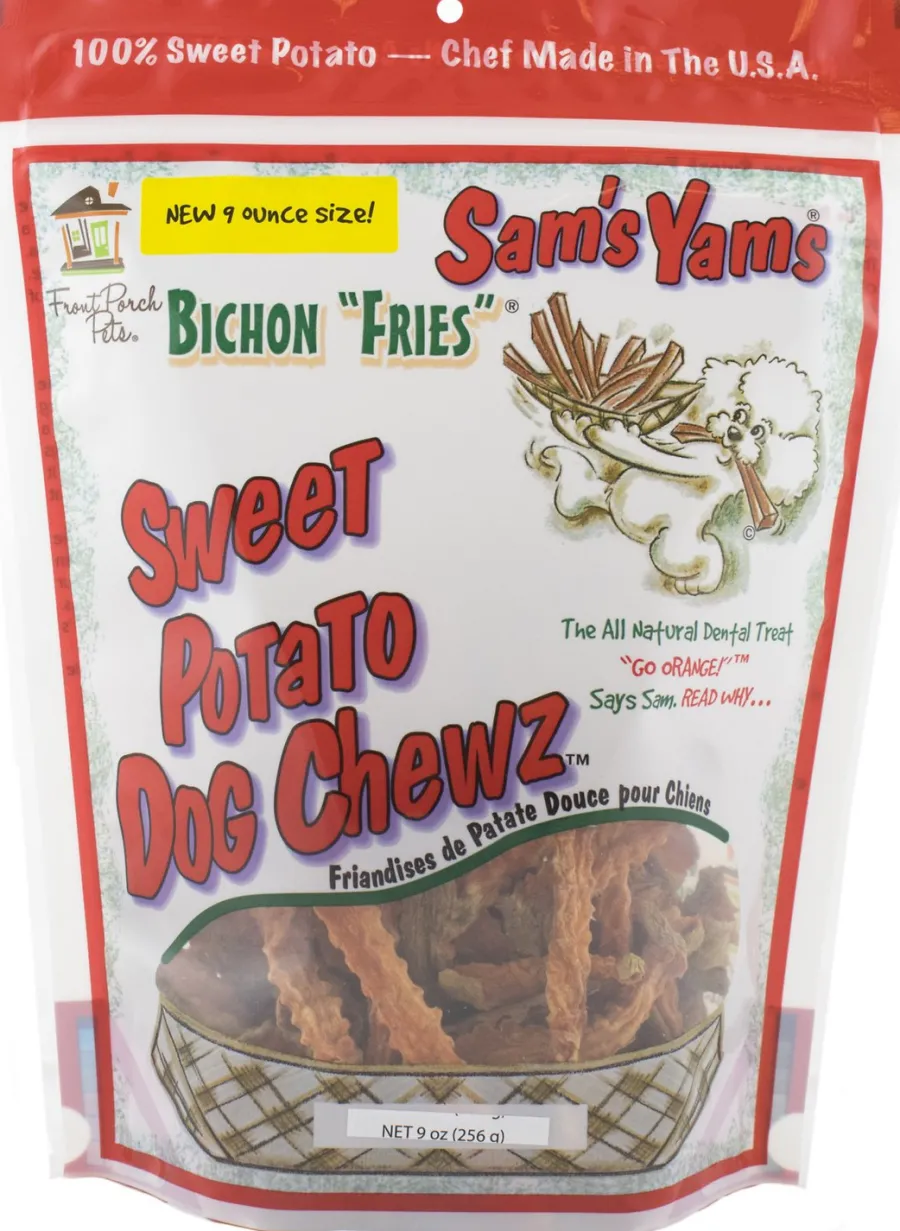 Cheap Sam's Yams Bichon "Fries" Sweet Potato Dog Treats, 9-oz