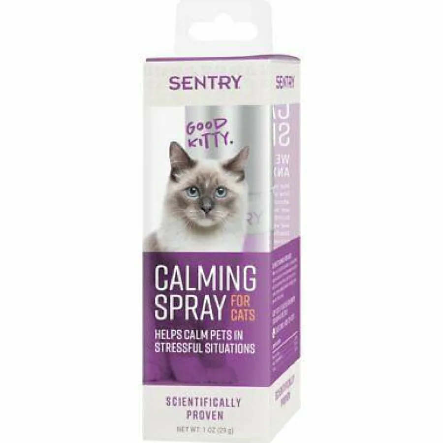 Shop Sentry Good Kitty Calming Spray for Cats, 1-oz