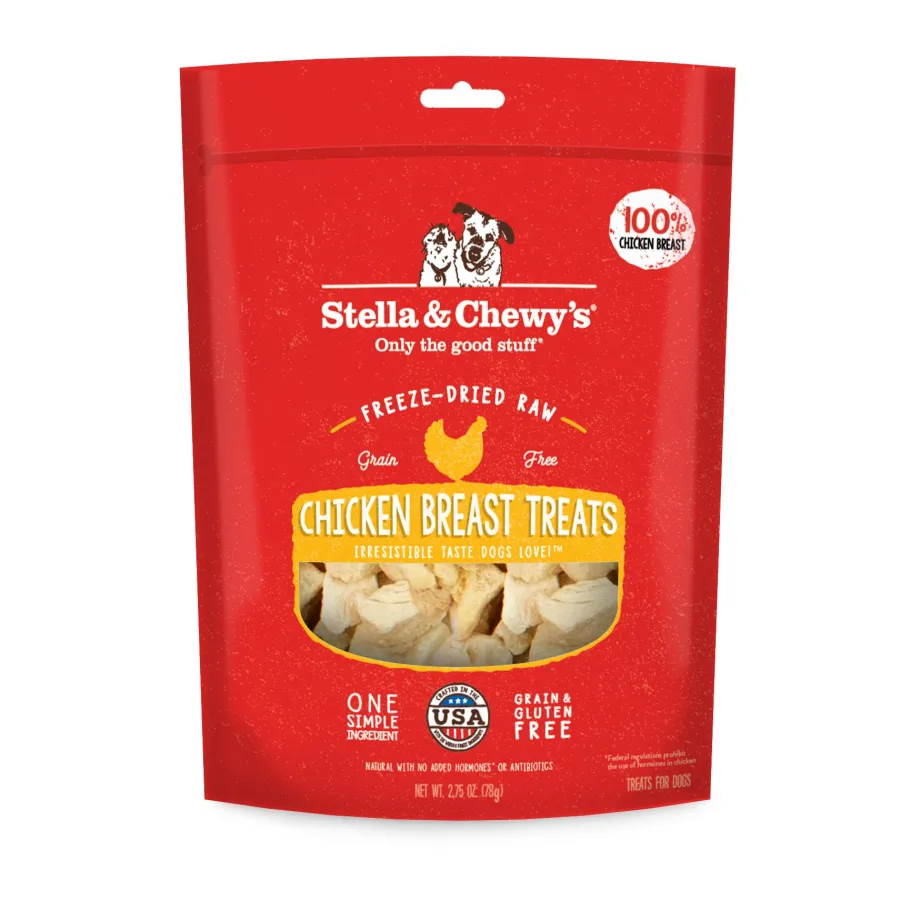 Cheap Stella & Chewy's Chicken Breast Freeze-Dried Dog Treats, 2.75-oz