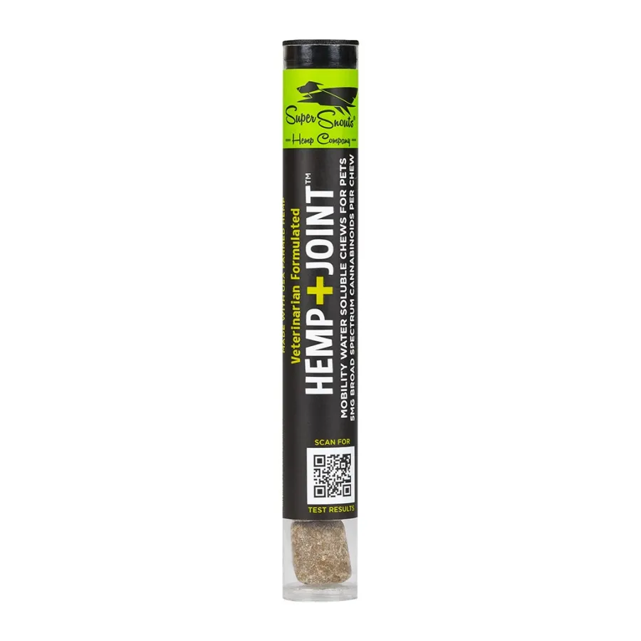 Shop Super Snouts H+JOINT BS Mobility Chews Grain-Free Dog Supplement, 6-count