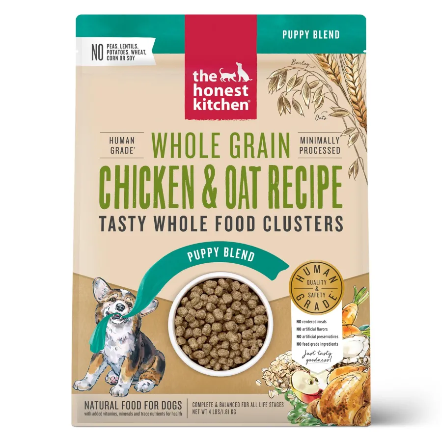 Shop The Honest Kitchen Whole Food Clusters Chicken Puppy Dry Dog Food, 4-lb
